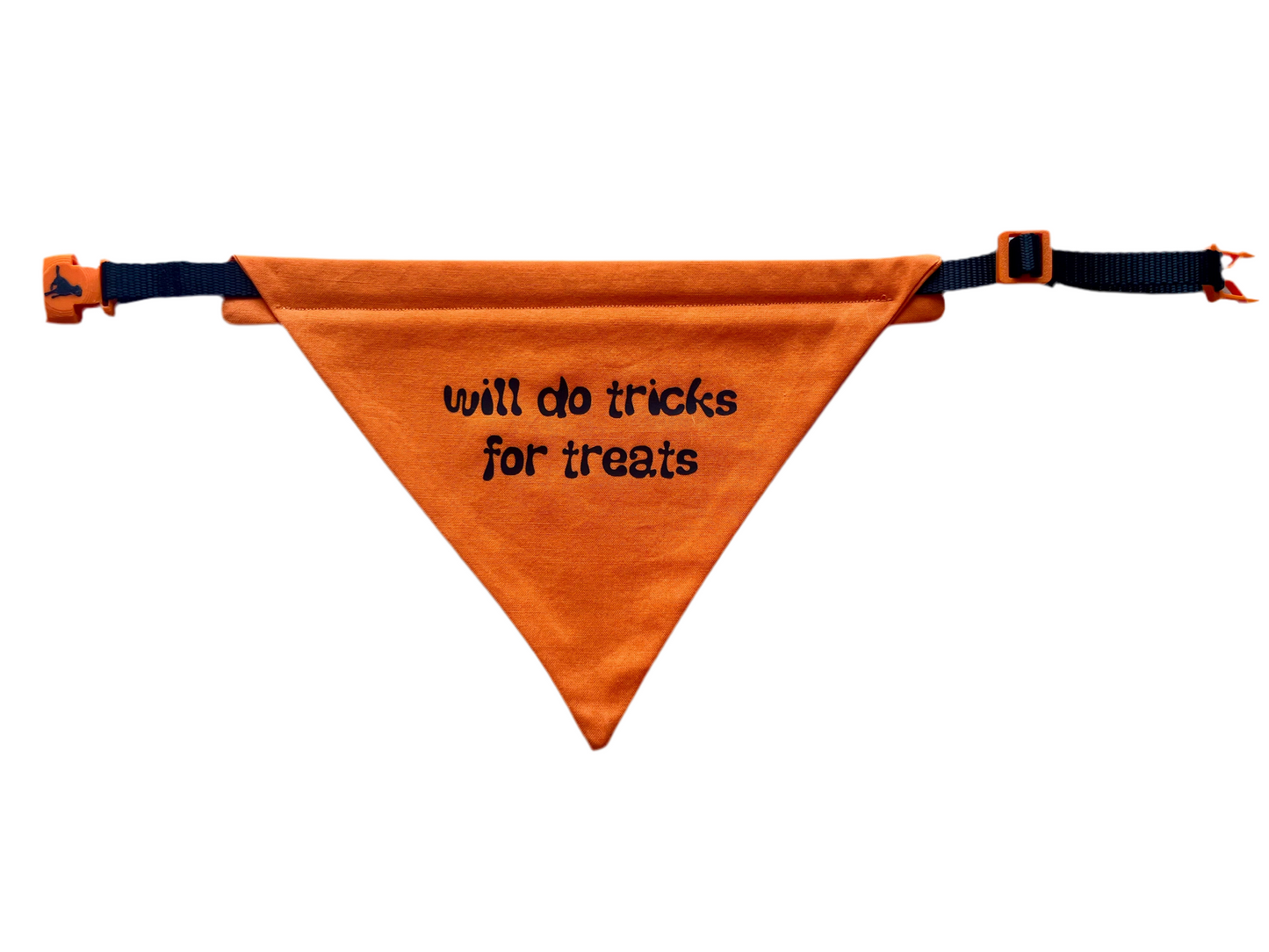 Halloween "Will Do Tricks for Treats" Bandana
