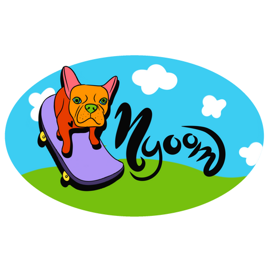 "nyoom" sticker