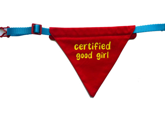"Certified Good Girl" bandana